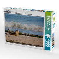 Produktbild: CALVENDO Puzzle Ein Motiv aus dem Kalender Baltrum - Ein Tag am Strand | 1000 Teile Lege-Gr&ouml;&szlig;e 64x48cm Foto-Puzzle f&uuml;r gl&uuml;ckliche Stunden