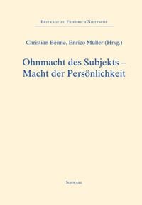 Produktbild: Ohnmacht des Subjekts - Macht der Pers&ouml;nlichkeit