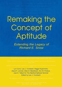 Produktbild: Remaking the Concept of Aptitude