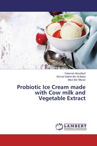 Produktbild: Probiotic Ice Cream made with Cow milk and Vegetable Extract