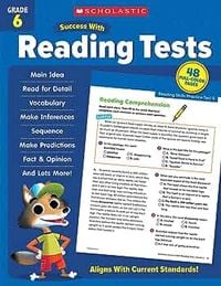 Produktbild: Scholastic Success with Reading Tests Grade 6 Workbook