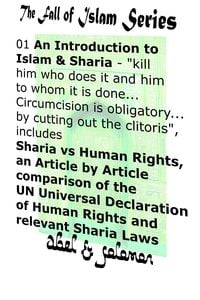 Produktbild: An Introduction to Islam & Sharia "Kill Him Who Does it and Him to Whom it is Done.. Circumcision is Obligatory.. by Cutting Out the Clitoris" Sharia