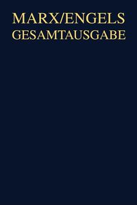 Produktbild: Karl Marx / Friedrich Engels: Exzerpte und Notizen, September 1853 bis Januar 1855
