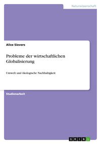 Produktbild: Probleme der wirtschaftlichen Globalisierung