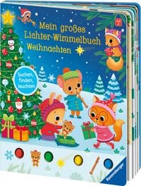 Produktbild: Mein gro&szlig;es Lichter-Wimmelbuch: Weihnachten