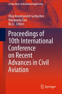 Produktbild: Proceedings of 10th International Conference on Recent Advances in Civil Aviation