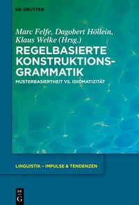 Produktbild: Regelbasierte Konstruktionsgrammatik