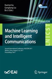 Produktbild: Machine Learning and Intelligent Communications