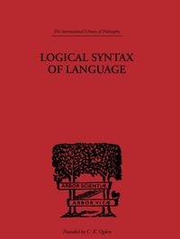 Produktbild: Logical Syntax of Language