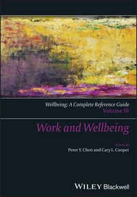 Produktbild: Wellbeing: A Complete Reference Guide, Work and Wellbeing