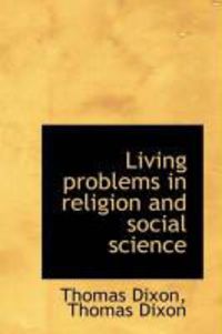 Produktbild: Living Problems in Religion and Social Science