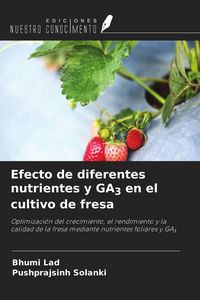 Produktbild: Efecto de diferentes nutrientes y GA3 en el cultivo de fresa