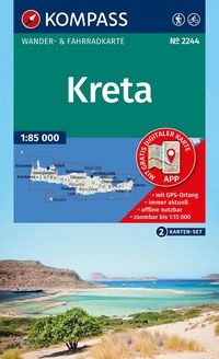 Produktbild: KOMPASS Wanderkarte 2244 Kreta