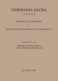 Produktbild: Das Bistum Augsburg 2. Die Benediktinerabtei Wessobrunn