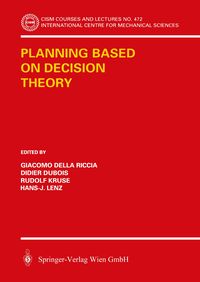 Produktbild: Planning Based on Decision Theory