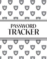 Produktbild: XL Large Print Password Tracker (Lock Shield Gray)