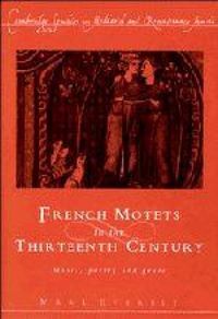 Produktbild: French Motets in the Thirteenth Century