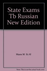 Produktbild: Mann, M: State Exams Senior Level Teacher's Book Russian New