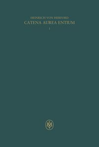 Produktbild: Catena aurea entium, Buch I