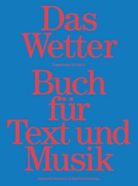 Produktbild: Das Wetter Buch f&uuml;r Text und Musik