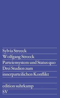 Parteiensystem und Status quo Wolfgang Streeck