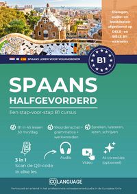 Produktbild: Spaans B1 halfgevorderd. Een stap-voor-stap B1 cursus