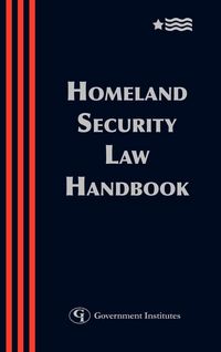 Produktbild: Homeland Security Law Handbook