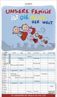 Produktbild: Unsere Familie ist die beste! 2027