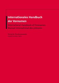 Produktbild: Internationales Handbuch der Vornamen
