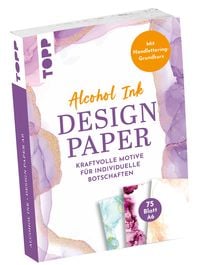 Produktbild: Design Paper DIN A6 Alcohol Ink