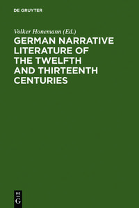 Bild vom Artikel German narrative literature of the twelfth and thirteenth centuries vom Autor Volker Honemann