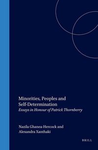 Produktbild: Minorities, Peoples and Self-Determination