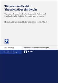 Produktbild: Theorien im Recht - Theorien &uuml;ber das Recht