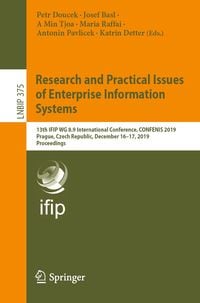 Produktbild: Research and Practical Issues of Enterprise Information Systems