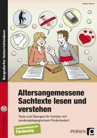 Produktbild: Altersangemessene Sachtexte lesen und verstehen