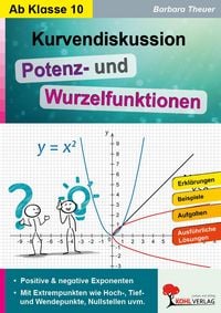 Produktbild: Kurvendiskussion / Potenz- und Wurzelfunktionen