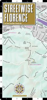 Produktbild: Map-Streetwise Florence Map -