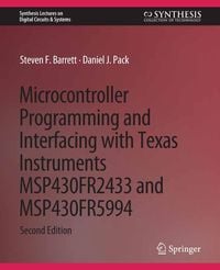Produktbild: Microcontroller Programming and Interfacing with Texas Instruments MSP430FR2433 and MSP430FR5994
