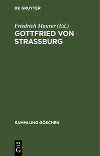 Produktbild: Gottfried von Strassburg