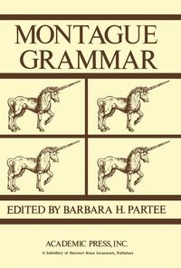 Produktbild: Montague Grammar