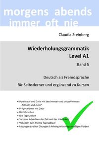 Produktbild: DaF - Wiederholungsgrammatik / DaF - Wiederholungsgrammatik A1 - Band 5