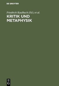Produktbild: Kritik und Metaphysik