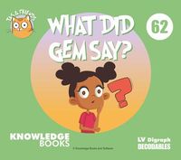 Produktbild: What Did Gem Say?