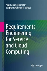 Produktbild: Requirements Engineering for Service and Cloud Computing