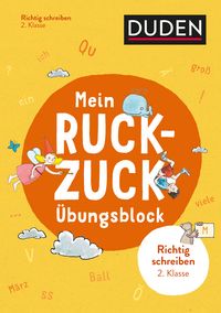 Produktbild: Mein Ruckzuck-&Uuml;bungsblock Richtig schreiben 2. Klasse