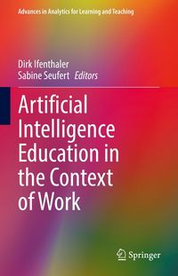 Produktbild: Artificial Intelligence Education in the Context of Work