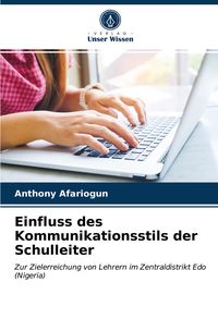 Produktbild: Einfluss des Kommunikationsstils der Schulleiter
