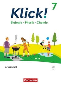 Produktbild: Klick! - F&auml;cher&uuml;bergreifendes Lehrwerk f&uuml;r Lernende mit F&ouml;rderbedarf - Biologie, Physik, Chemie - ab 2024 - 7. Schuljahr