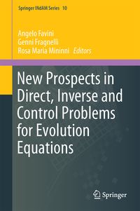 Produktbild: New Prospects in Direct, Inverse and Control Problems for Evolution Equations