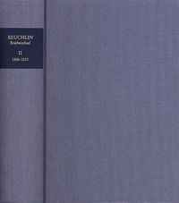 Produktbild: Johannes Reuchlin: Briefwechsel / Band II: 1506&ndash;1513